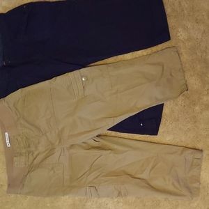 Capri pants set of 2 size 14